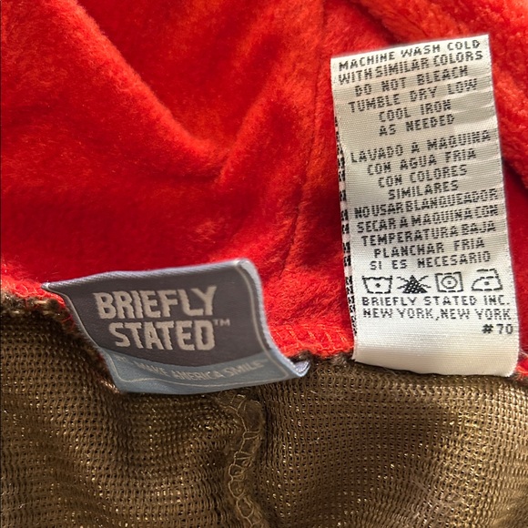 Briefly Stated Rooster Chicken One Piece Onesie Costume Cosplay Adult Large - Picture 3 of 15